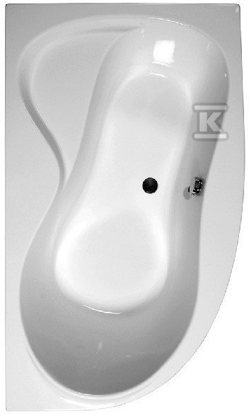 ROSA bathtub 95 150x95 L white - C551000000