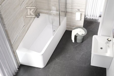 Ravak asymmetric bathtub