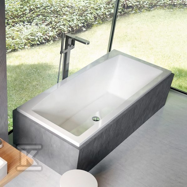 FORMY 02 rectangular bathtub 180x80 - C891000000