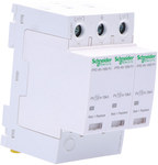 3-pin surge arrester, type 2, 1000 VDC, 40 kA, with auxiliary contact iPRD-DC40r-T2-3-1000