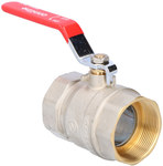 Standard nickel plated ball valve with a gland, PN16, 2 "PN16 with steel lever, N-N version, 16 bar/120C