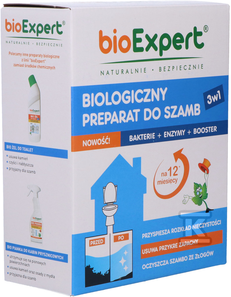 Preparat biologiczny do szamb (proszek) - D3-007-1000-01-PL