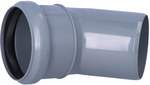 PP elbow for internal sewage 75/45 gray sanitary Onnline