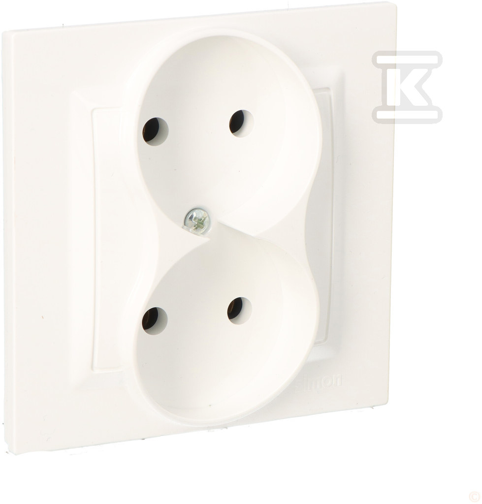 Single socket outlet without earthing, - CG2/11