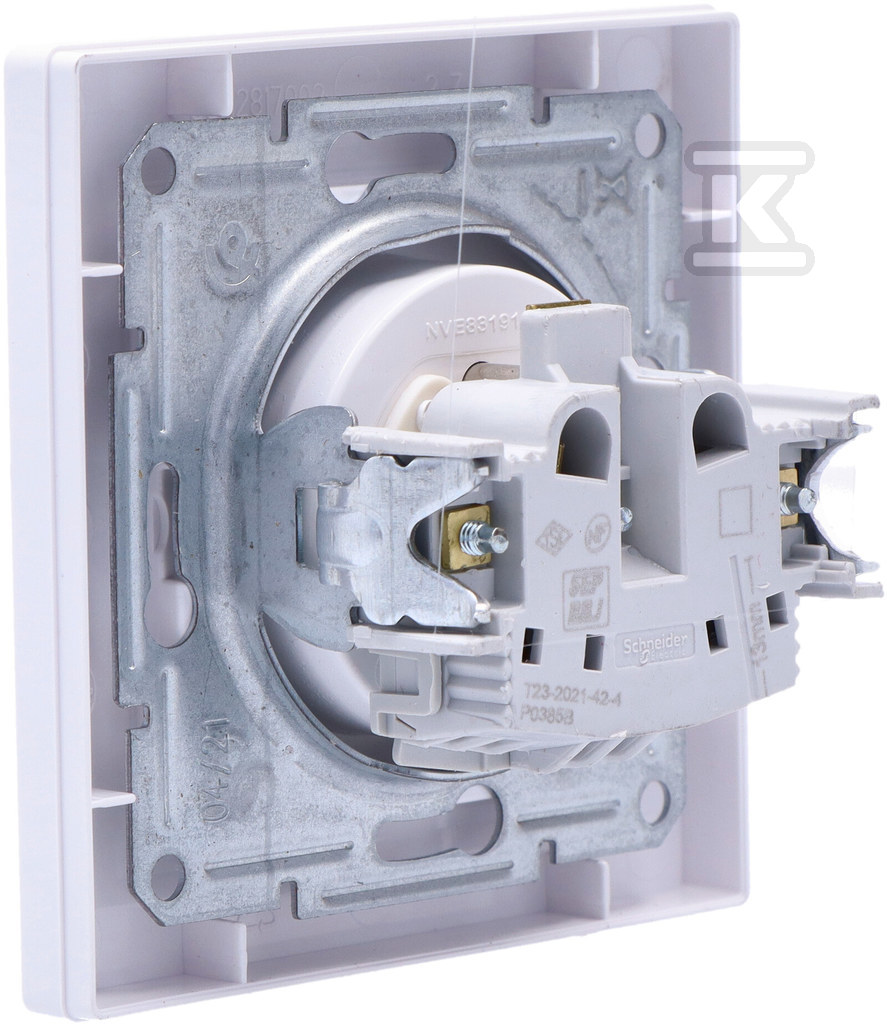 Розетка 2P+PE IP44, каркасна система, - EPH2800621