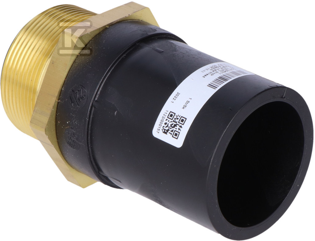 Перехідник електромуфтовий латунний GZ - 70181006311AGR