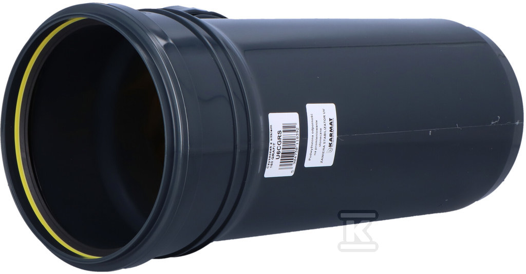 Очищувач ПП з сіткою DN160, графітовий, - U6CGRS