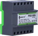 Single-phase transformer PSS 80N 230/24V IP30 for DIN TH-35 rail in modular housing