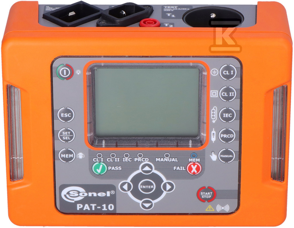 Вимірювач електробезпеки PAT-10 зі - WMPLPAT10