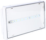 Luminaire EXIT S IP65 LED 1W 3h two-purpose PT white