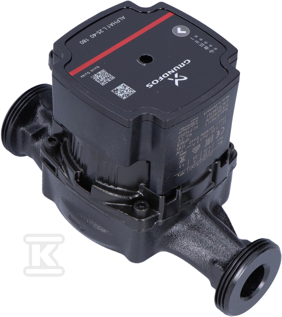 НАСОС ALPHA1 L 25-40 180 1x230V 50Hz 6H - 99160579