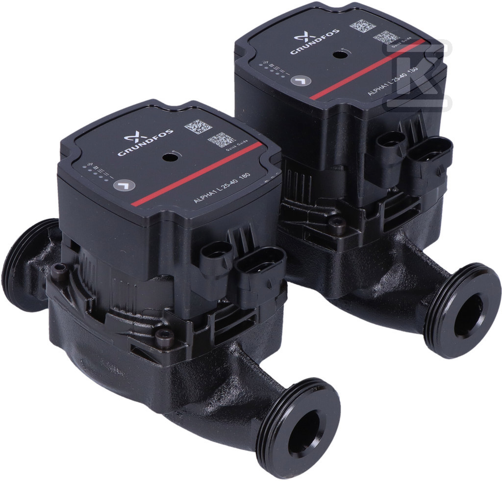 Two ALPHA1L 25-40 180 pumps in one - 99254485