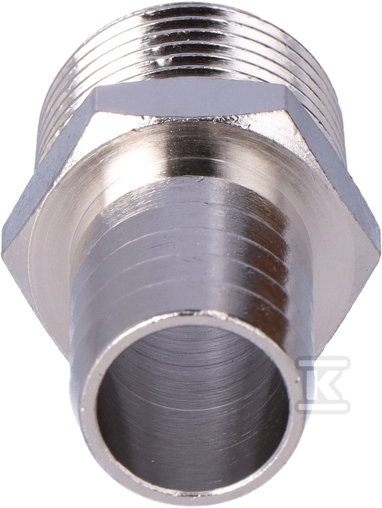 Złączka gwintowana prosta G1/2z do węża - 3040 16-1/2