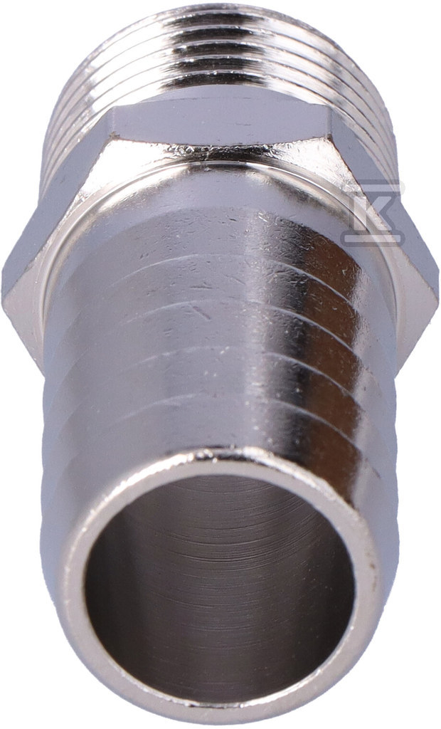 Złączka gwintowana prosta G1/2z do węża - 3040 20-1/2