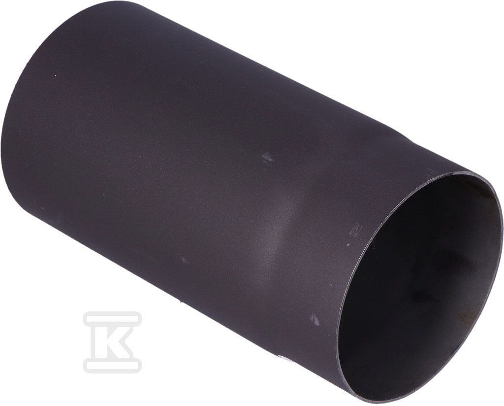 Straight black pipe L-250 DN 130 - SCZRP250130