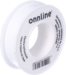 Teflon tape 12m x 12mm x 0.1mm Onnline (red)