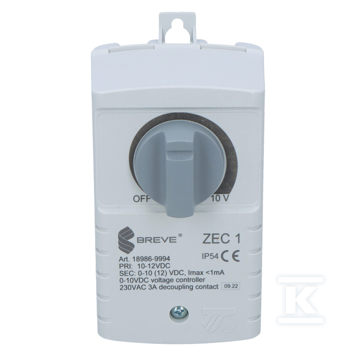 Zadajnik napięciowy 0-10VDC ZEC 1 - 18986-9994
