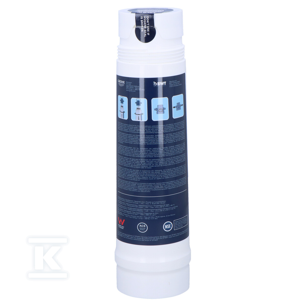 Фільтр GROHE Blue M, 5-фазна - 40430001