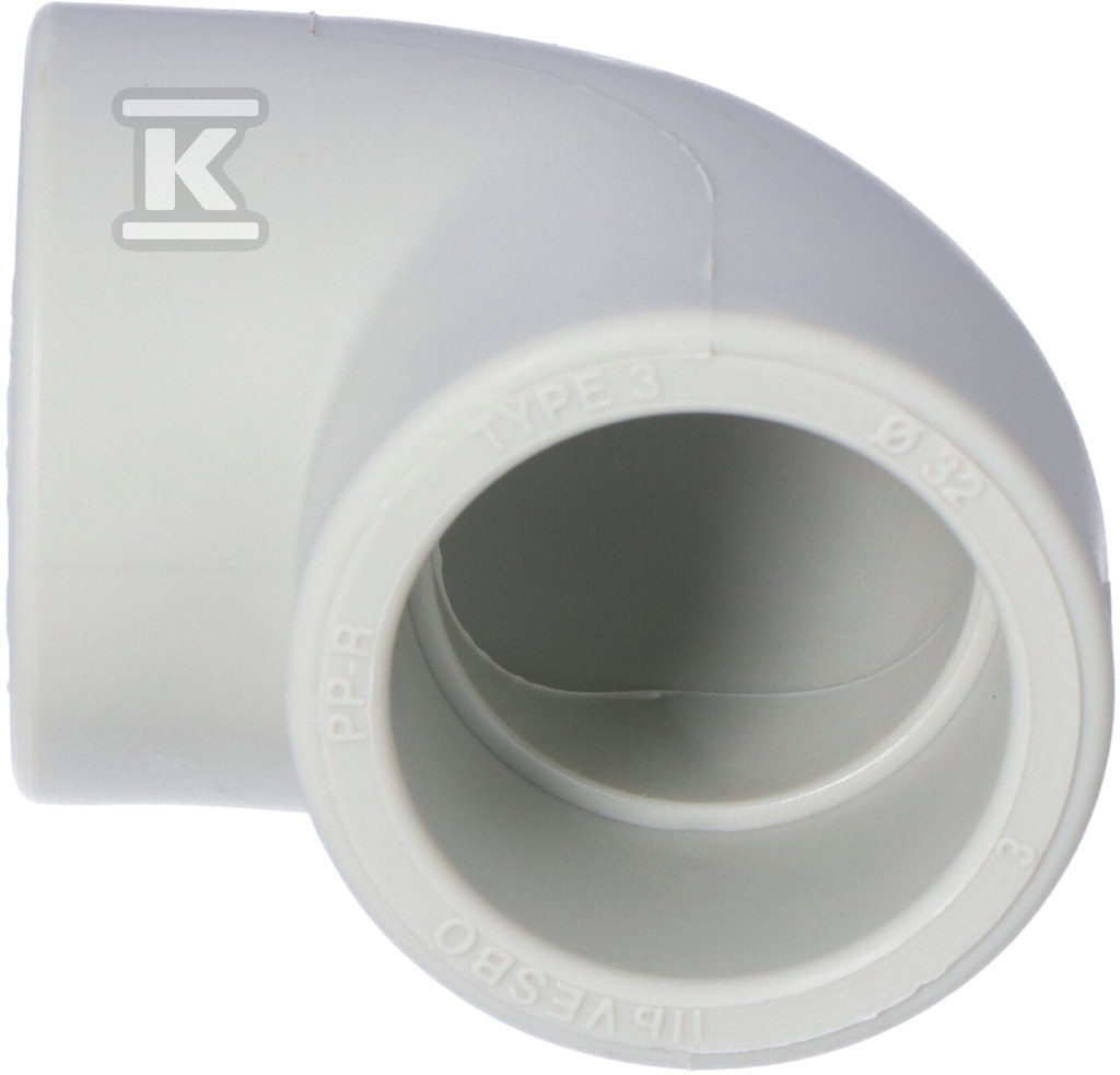 PP 90 ° 32mm Onnline коліно - 304-32-V_ON