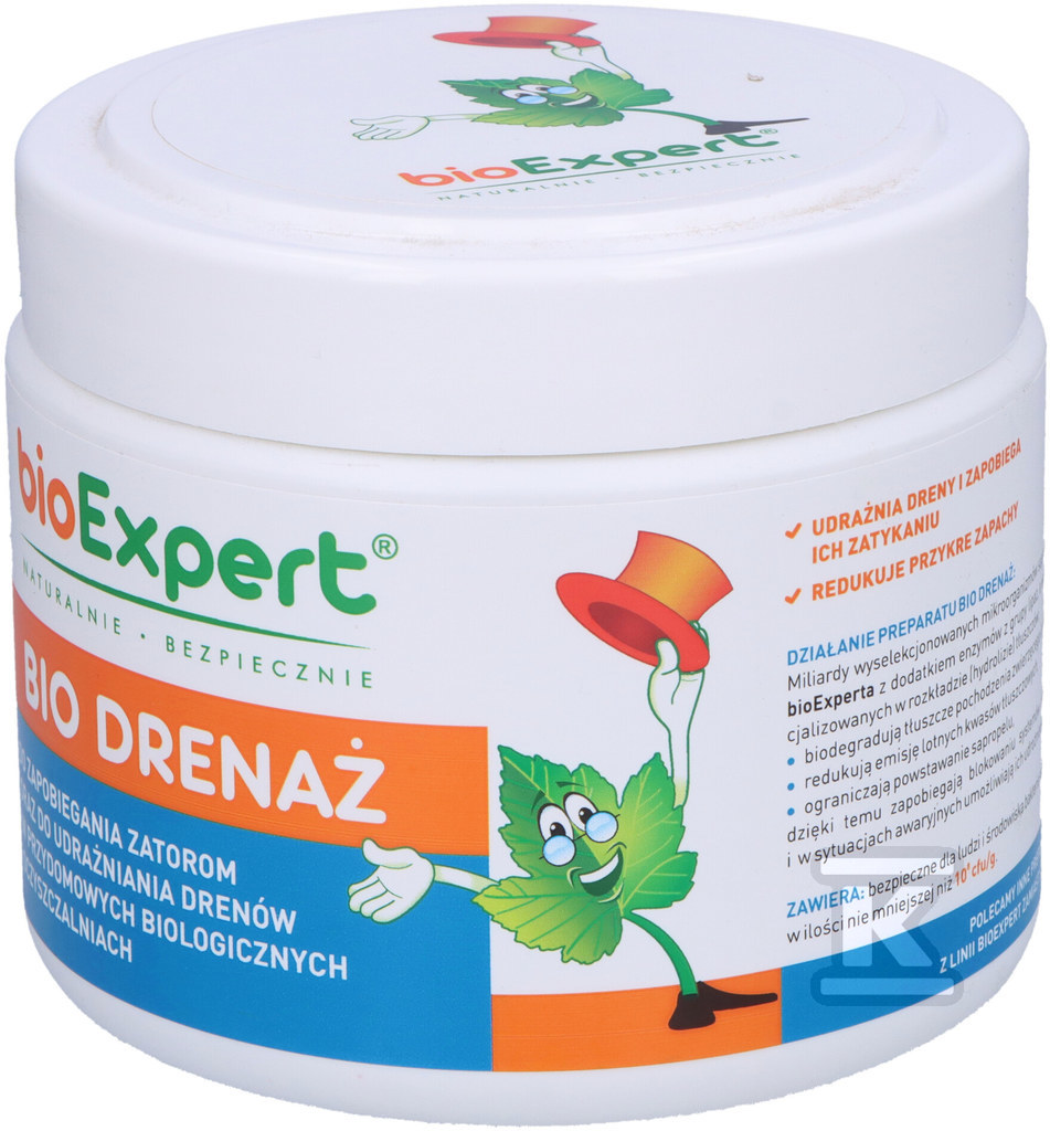 BIO Drainage 250g - Дренажний продукт, - D3-021-0250-00-PL