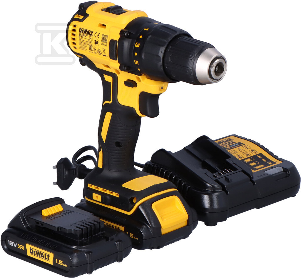 Wiertarko-Wkrętarka DEWALT XR 18V - DCD777S2T-QW