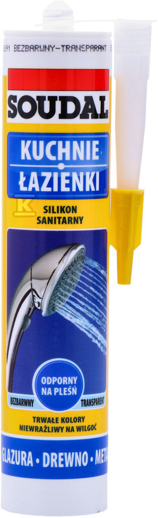 Egészségügyi szilikon 280ml, színtelen - 137549