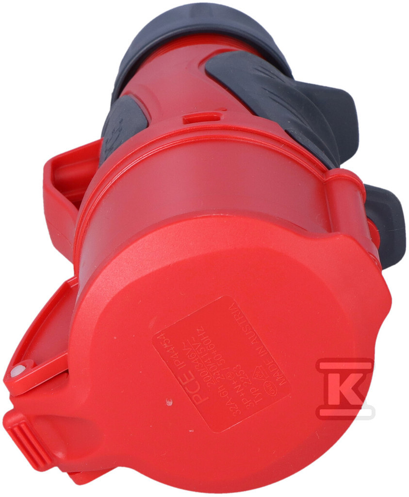 Розетка переносна 32A 5P 6h GRIP IP44 - 2253-6