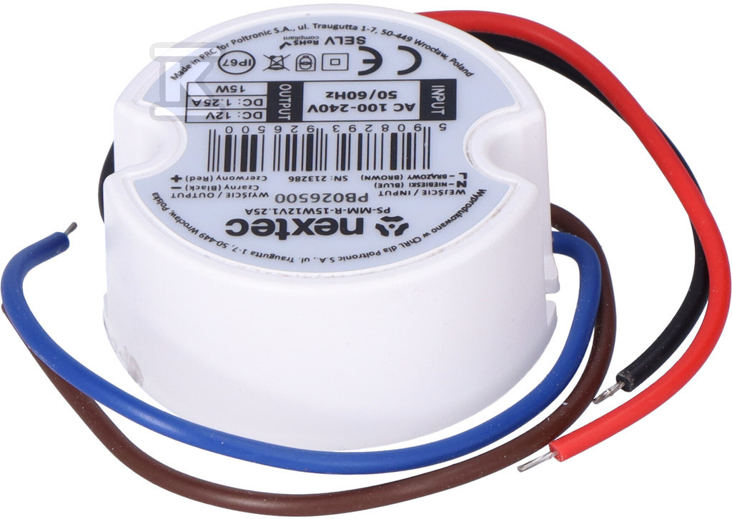 LED блок живлення для монтажу міні - PB026500