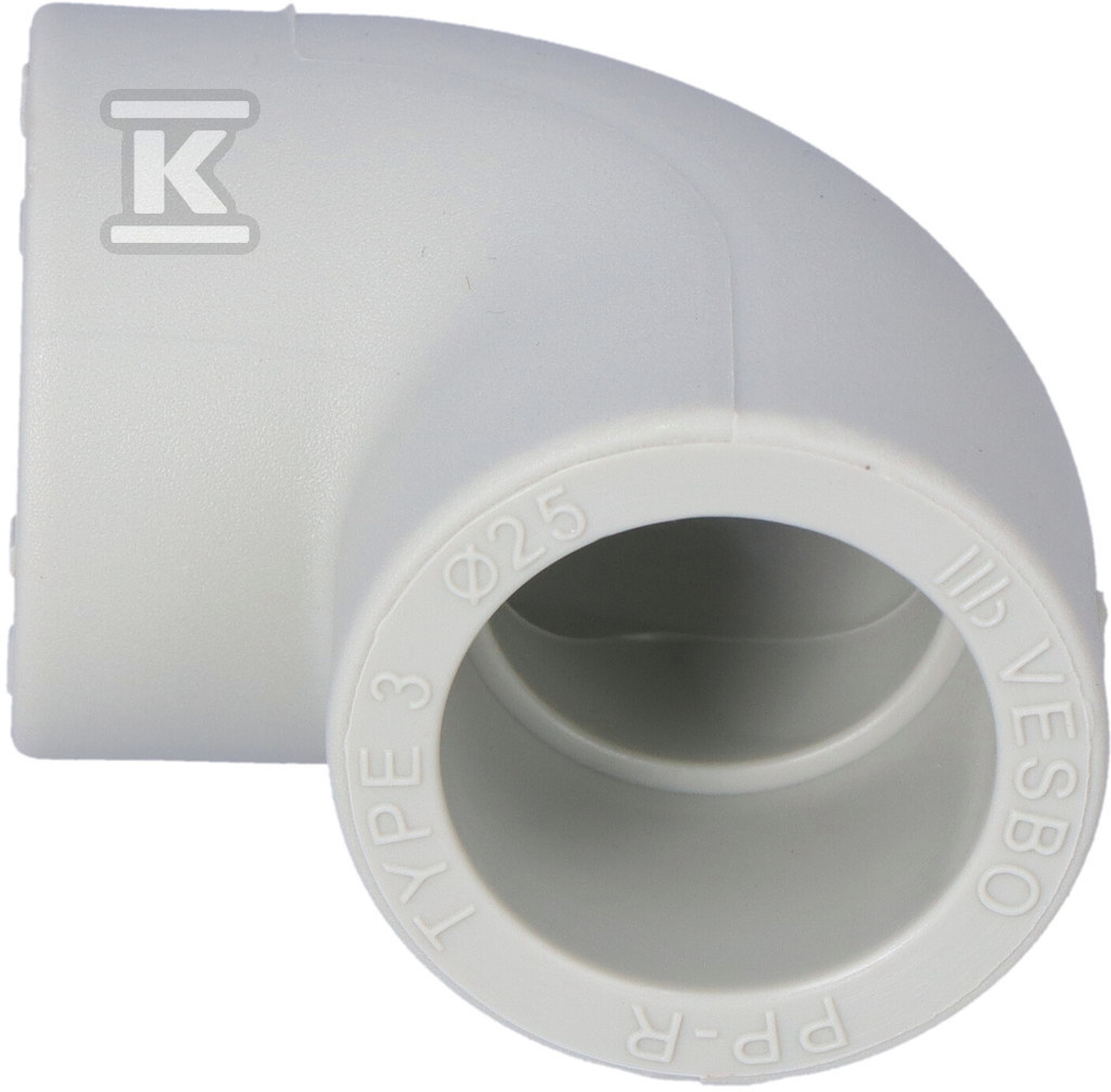 PP 90 ° 25 мм Onnline коліно - 304-25-V_ON_2