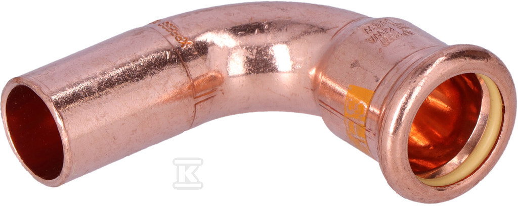 90° Copper Gas nipple elbow - 18 - 2263326001