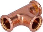 Copper Gas tee - 22