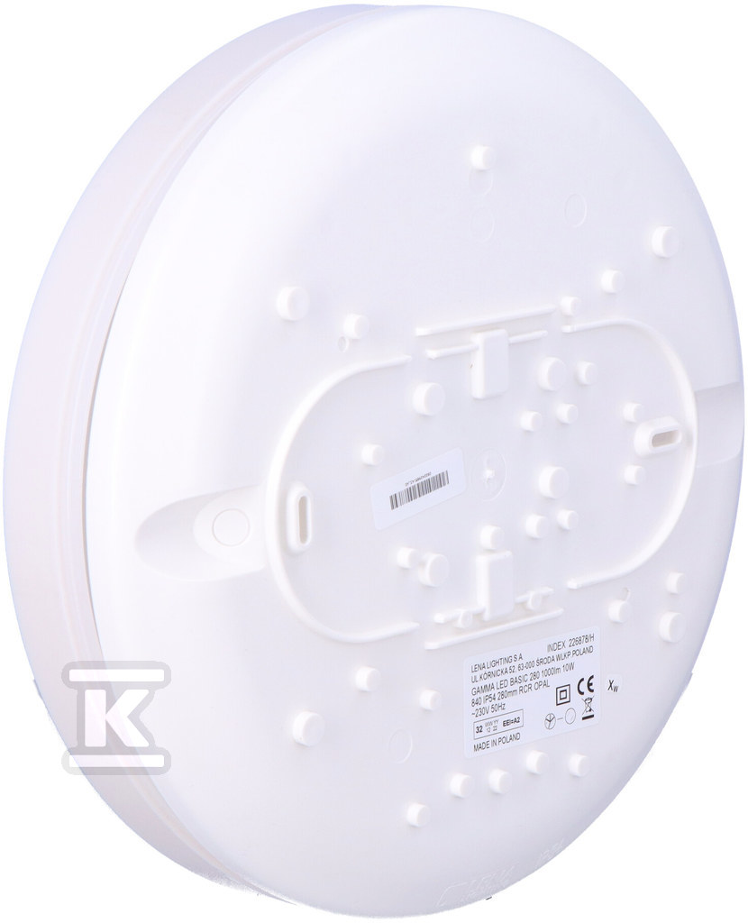 GAMMA 280 LED стеля 1000lm IP54 OPAL - 226878/H