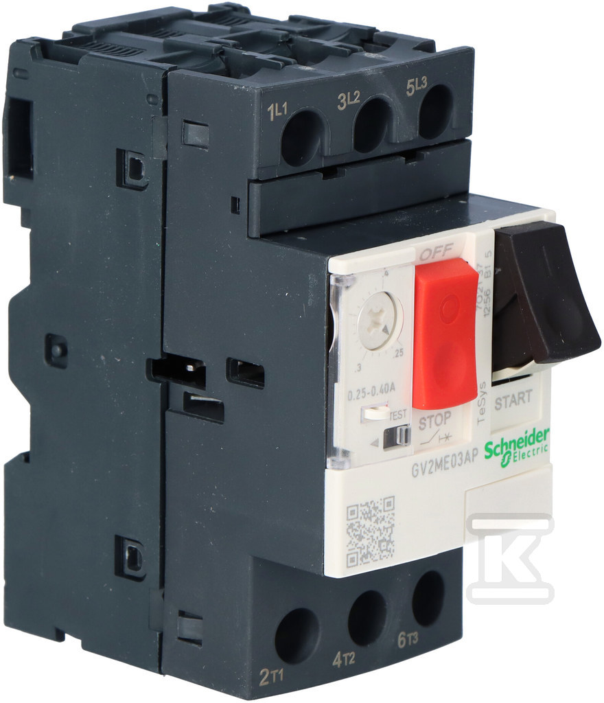 Motor circuit breaker GV2ME..AP - GV2ME03AP