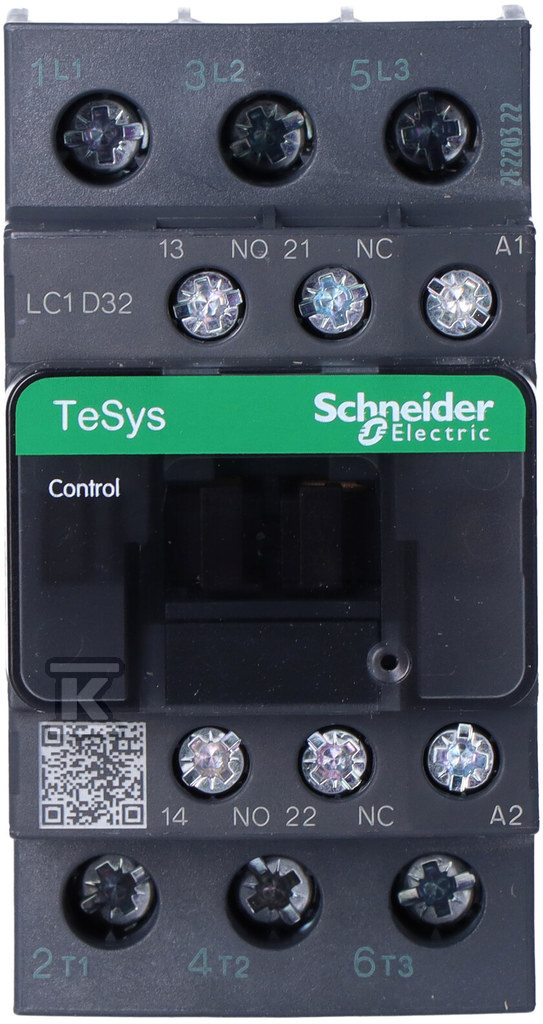 Силовий контактор TeSys D AC3 32A 3P - LC1D32P5