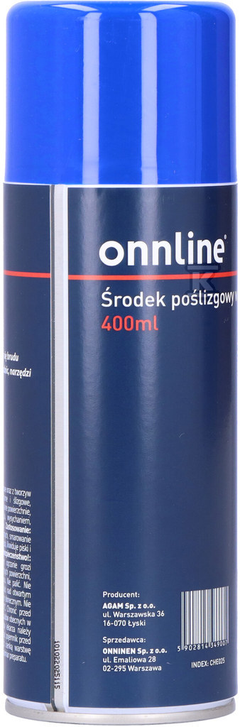 Środek poślizgowy Onnline 400ml w sprayu 1050010