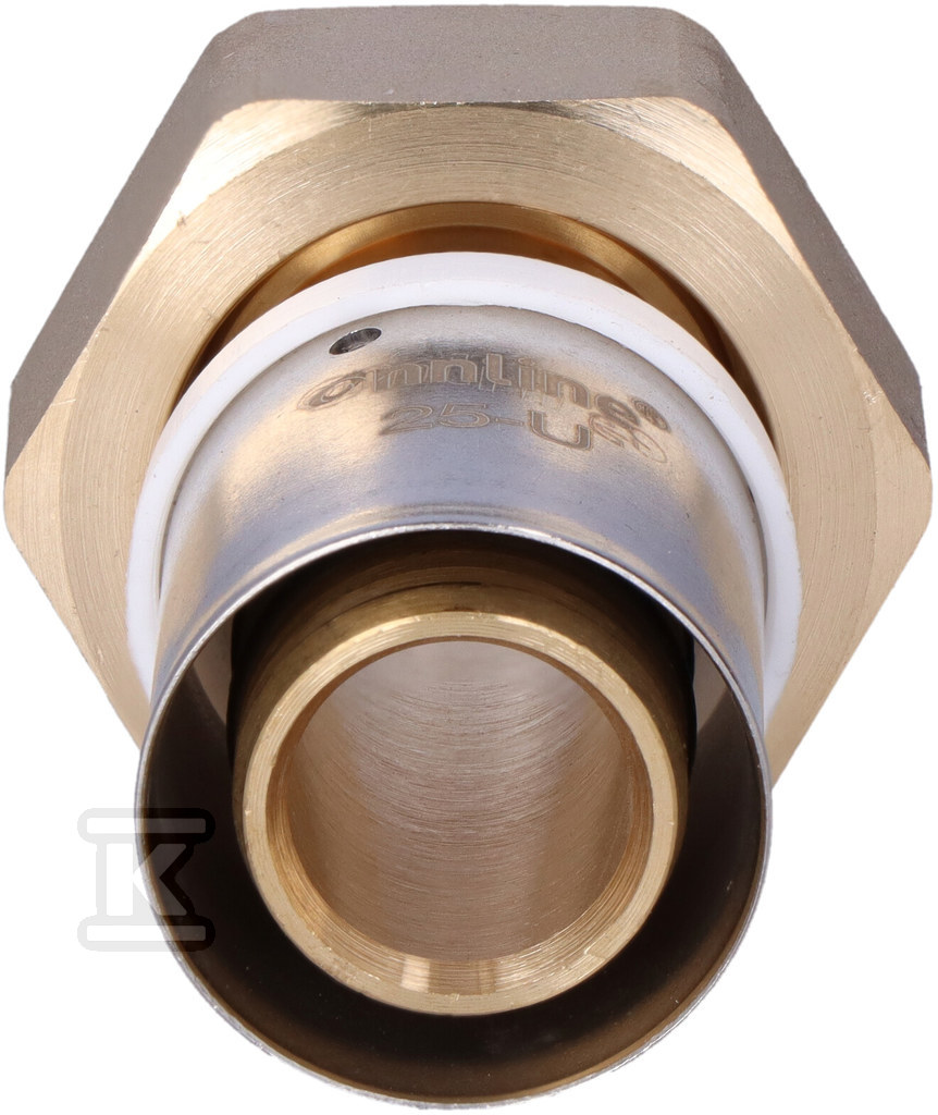 КОНЕКТОР CALL 25MM X 1" З ГВИНТОВИМ - ZZS251_ON