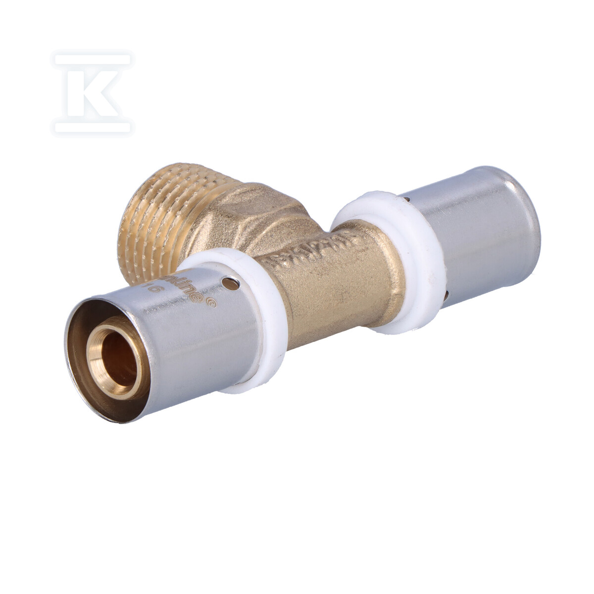 ТРІЙНИК ZAPRASOWYWANY GZ 16MM X 1/2" U - ZTZ1612_ON