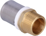 CONECTOR PRESĂ GZ 25MM X 3/4" profil U