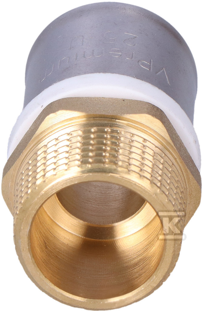 КОНЕКТОР ZAPRASOWYWANA GZ 25MM X 3/4" U - ZZZ2534_ON