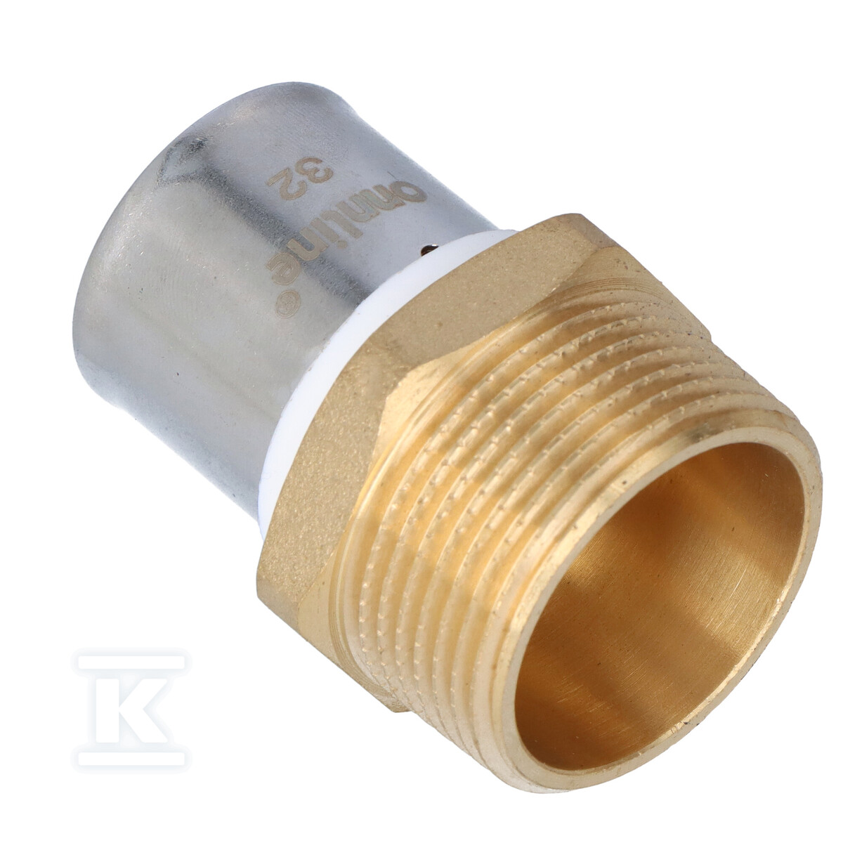 КОНЕКТОР ZAPRASOWYWANA GZ 32MM X 1 1/4" - ZZZ32114_ON