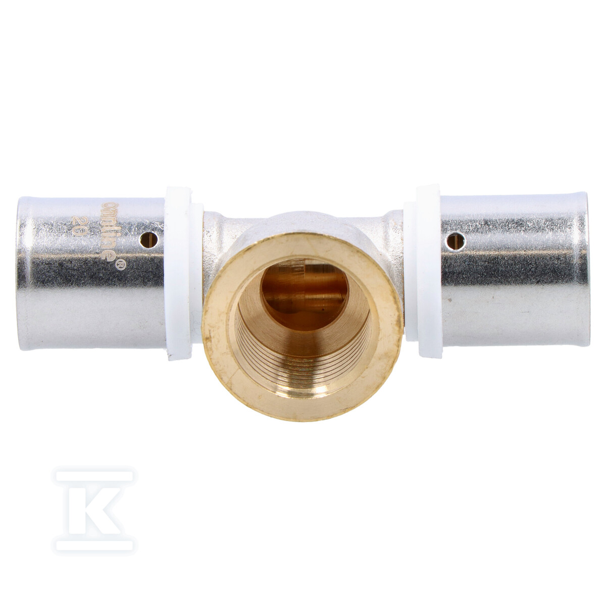 ТРІЙНИК ZAPRASOWYWANY GZ 20MM X 3/4" U - ZTZ2034_ON