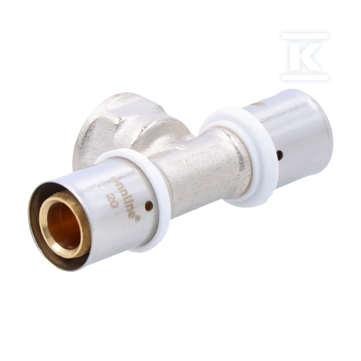 ТРІЙНИК ZAPRASOWYWANY GZ 20MM X 3/4" U - ZTZ2034_ON