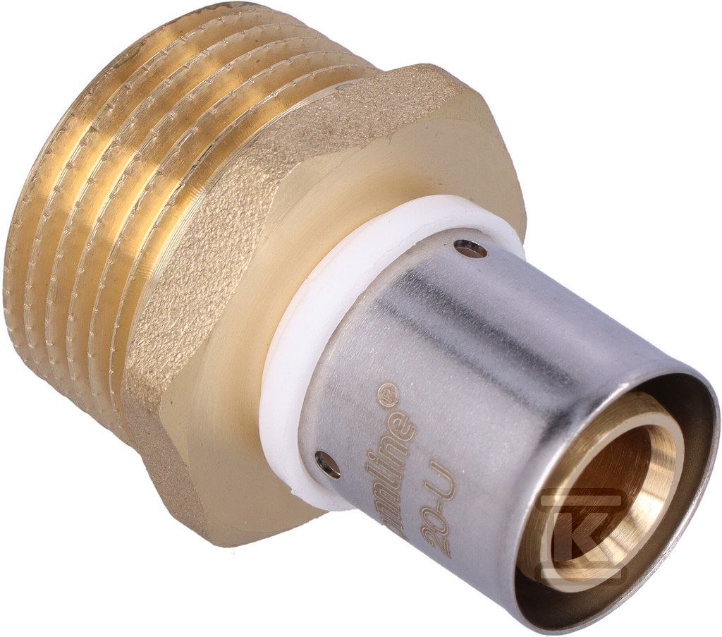 КОНЕКТОР ZAPRASOWYWANA GZ 20MM X 1 "U - ZZZ201_ON