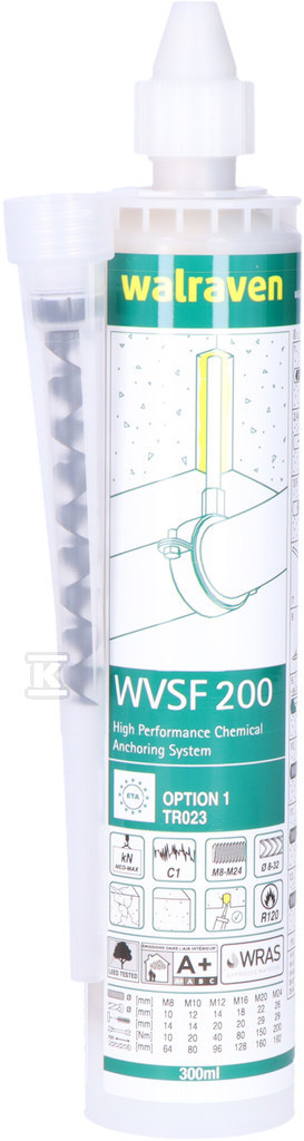 WIS Chemická kotva WVSF200 300ml - 6099123E