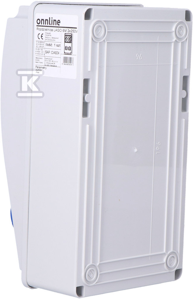 Розподільний пристрій LAGO 6M 2x250V - F3.0271