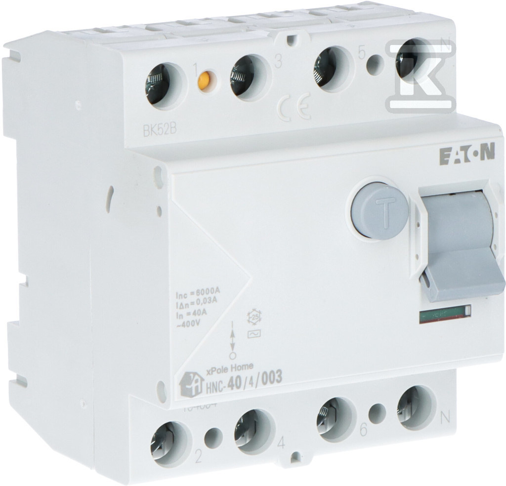 Residual current circuit breaker 6kA - 194694