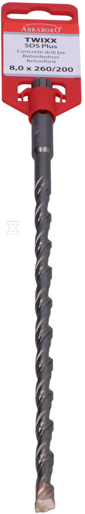 Свердло по бетону SDS-Plus 8/260/200 - AB00002356