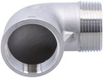 Stainless Steel Threaded Elbow 90 ° Female-Female 1 1/4"