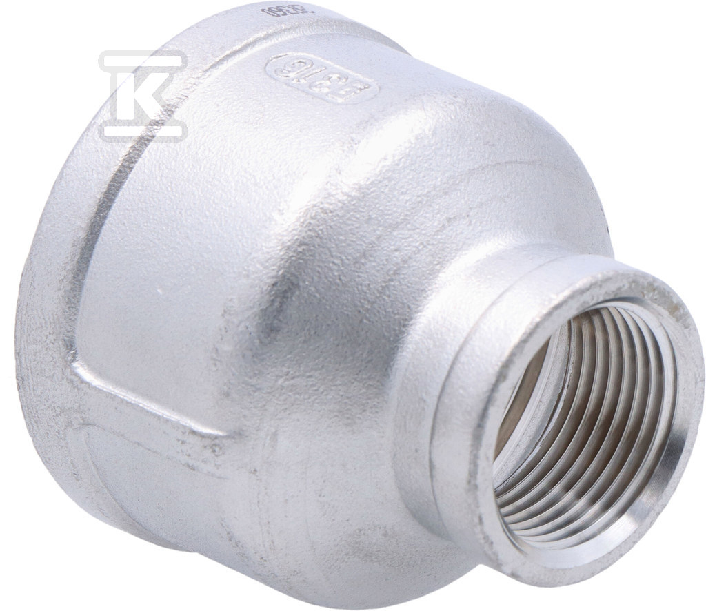 Stainless steel threaded socket - 6240-112034