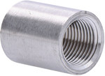 Stainless steel threaded socket nut long 1/2"